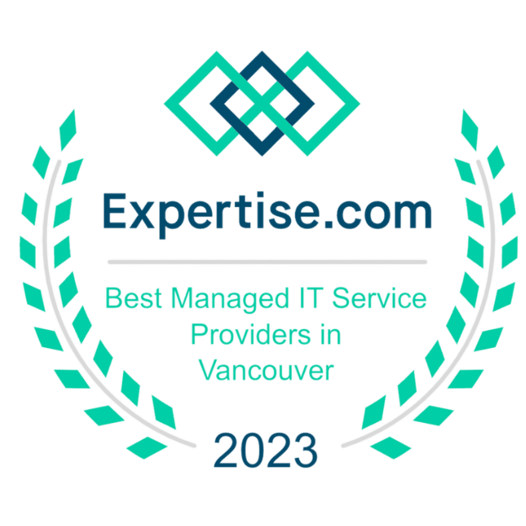 Expertise.com award for Best Managed IT Service Providers in Vancouver 2023
